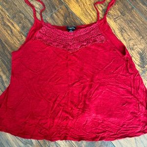 Forever 21 red tank top medium.
